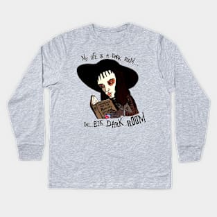 DARK ROOM Kids Long Sleeve T-Shirt